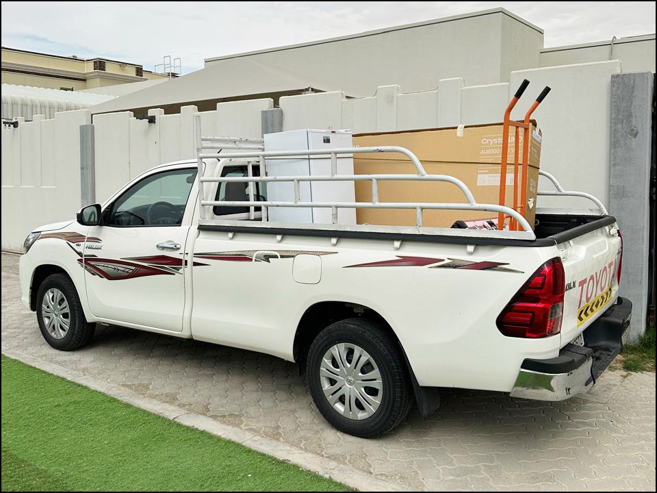 1 Ton Pickup Truck for House Shifting in Abu Dhabi