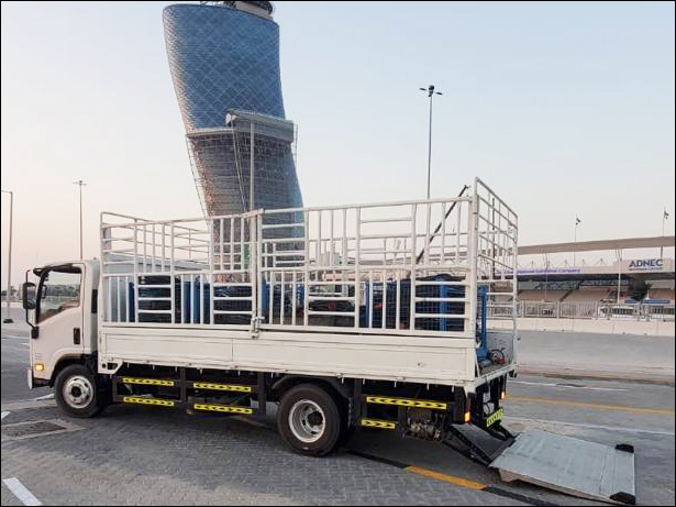 Hydraulic Tail Lift 3 Ton Pickup Truck for Heavy Load Transport
