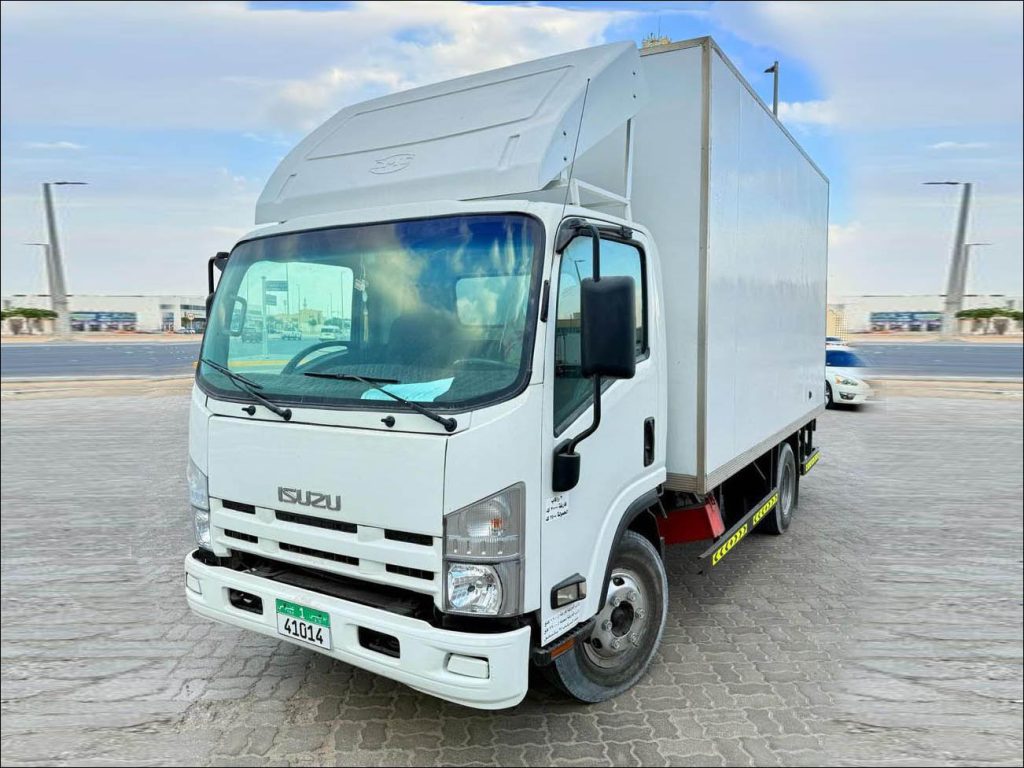 3 Ton Closed Pickup Truck Rental in Abu Dhabi – Safe & Secure Transport