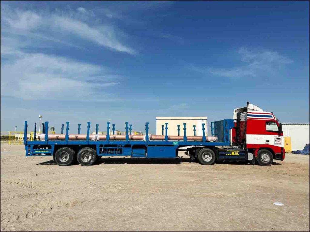 Flatbed Trailer for Rent in Abu Dhabi