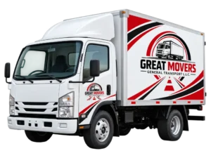 3 Ton Box Truck Rental delivery service in Abu Dhabi