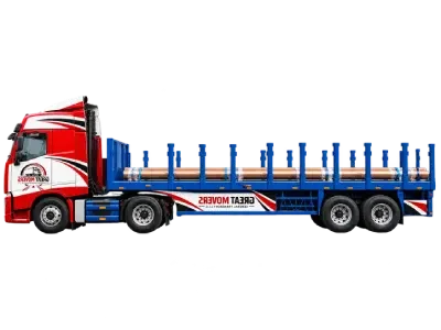 Flat bed trailer